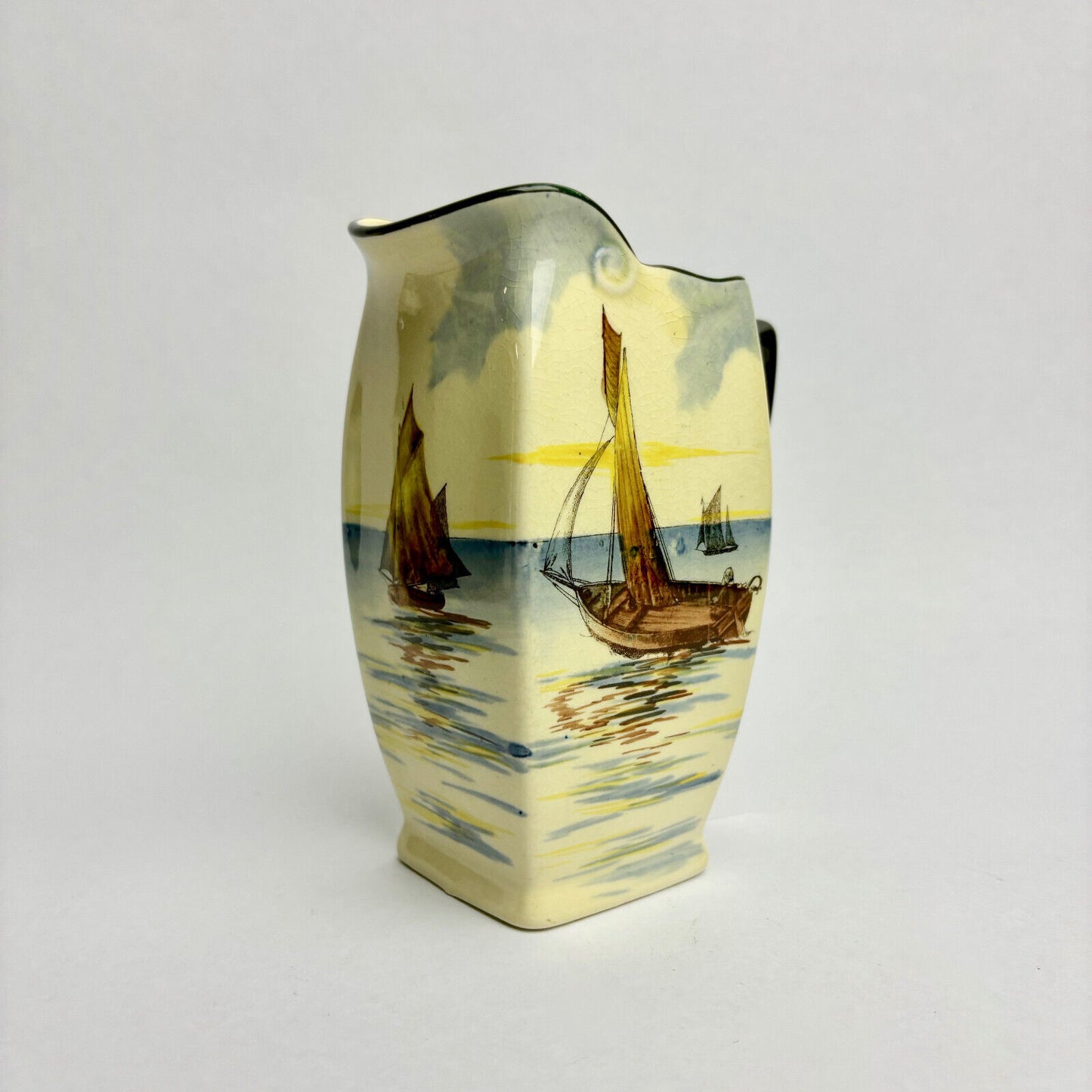 Royal Doulton Series Ware Sailboats Small Jug 15.5cm tall