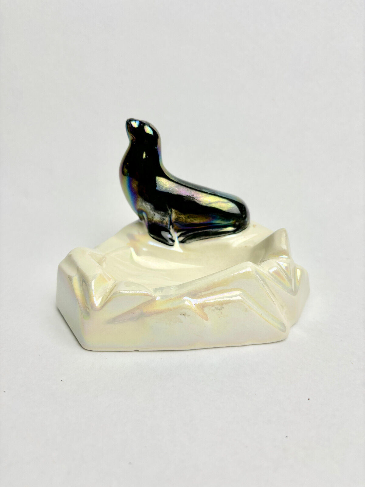 Vintage Australian Wembley Ware - Seal On Iceberg Ashtray