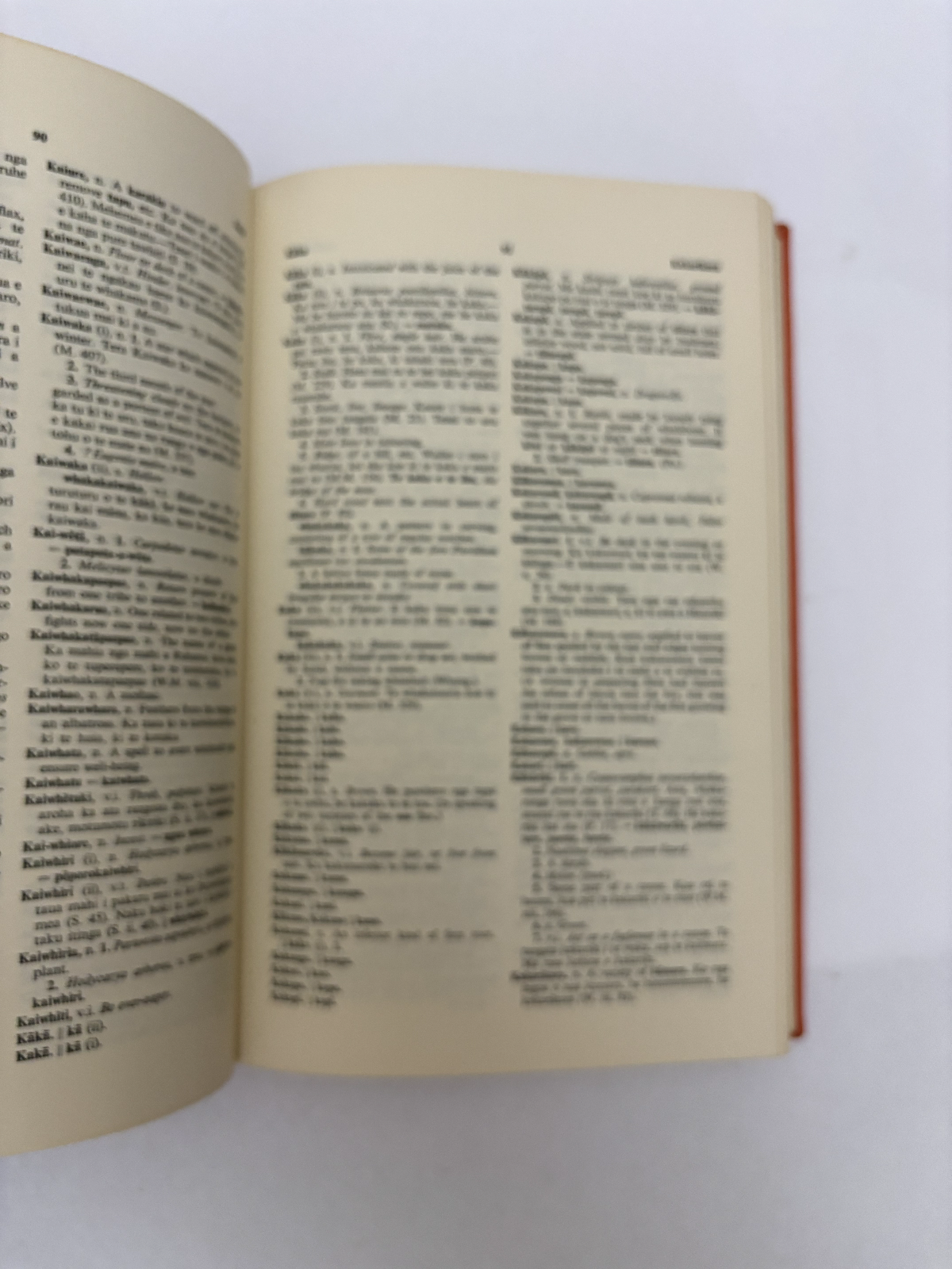 A Dictionary Of The Maori Language by Williams 1971