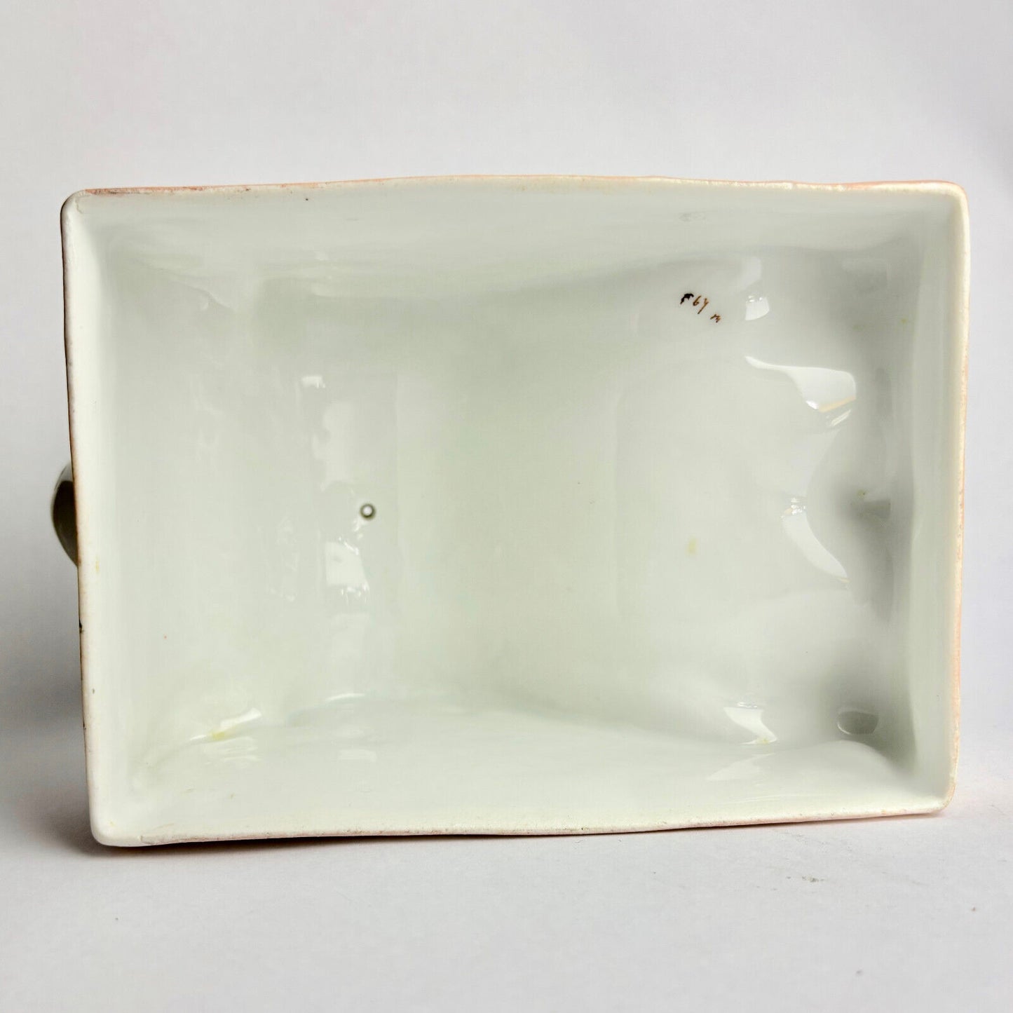 Pink Large Victorian Cheese Dish and Cover