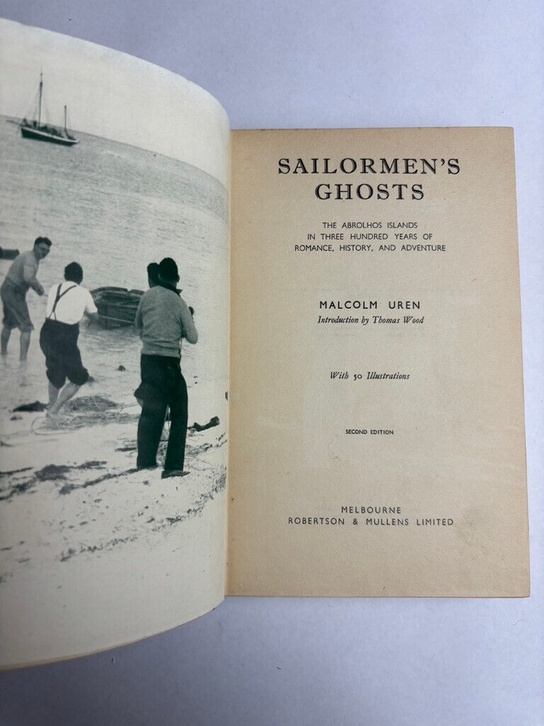 Sailormen's Ghosts by Malcolm Uren 2nd Edition (Hardcover, 1940) Illustrated