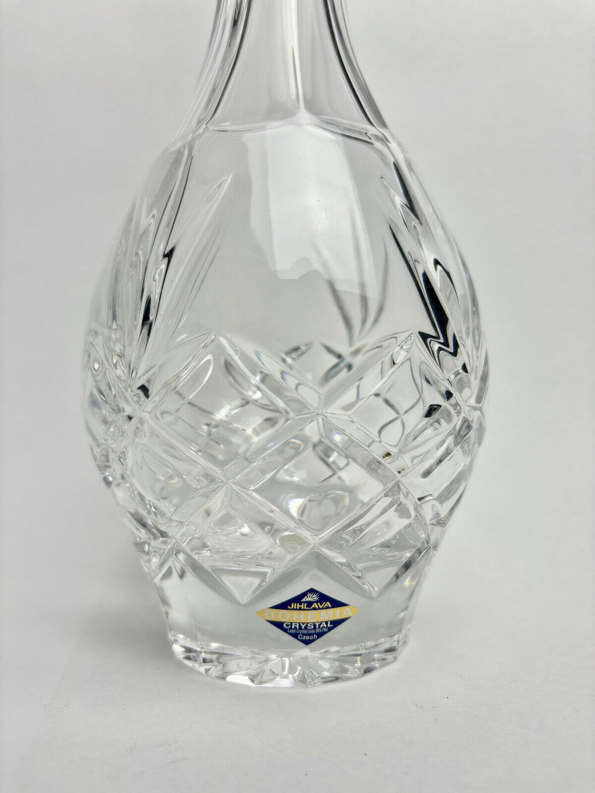 Bohemia Lead Crystal 7-piece set decanter glasses