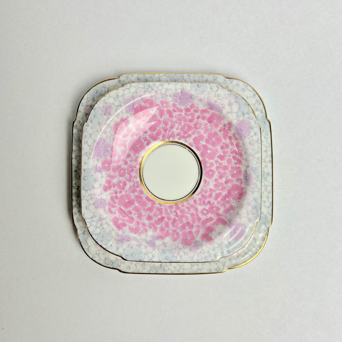 Pink Art Deco Paragon Trio