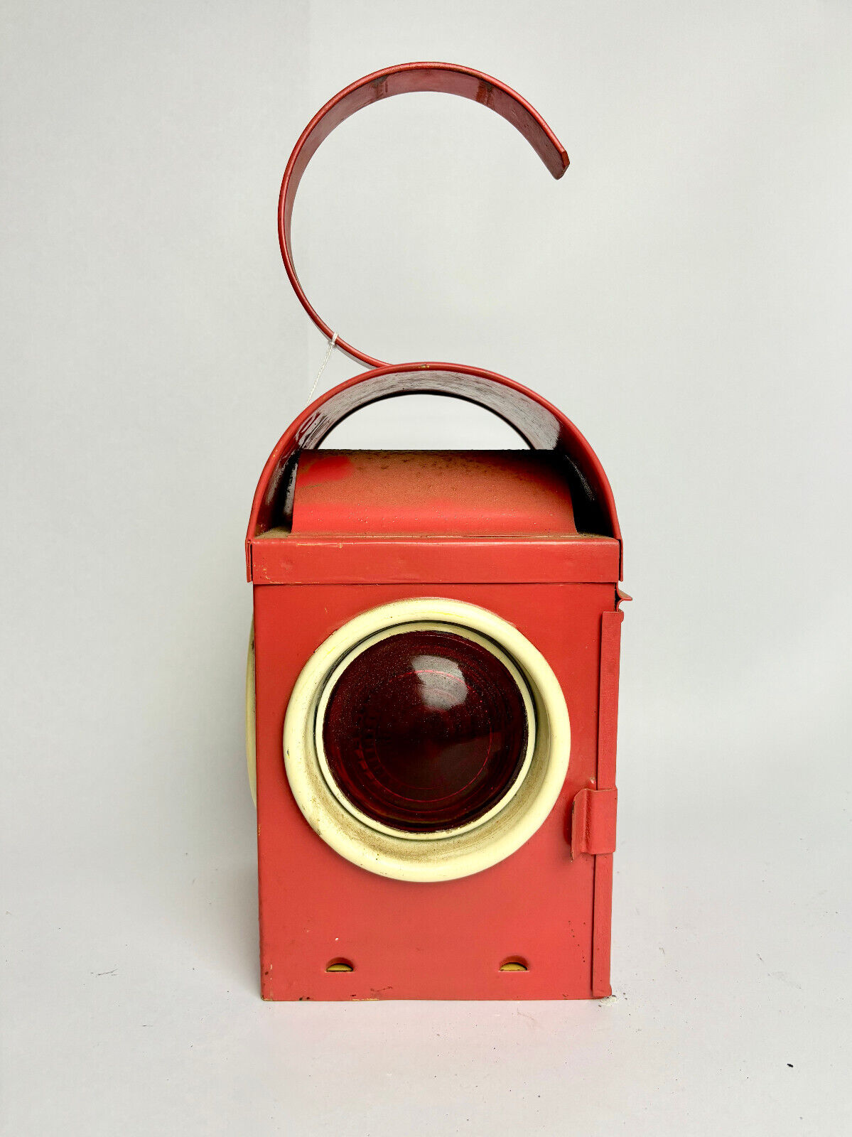 Vintage Red Railway Lantern