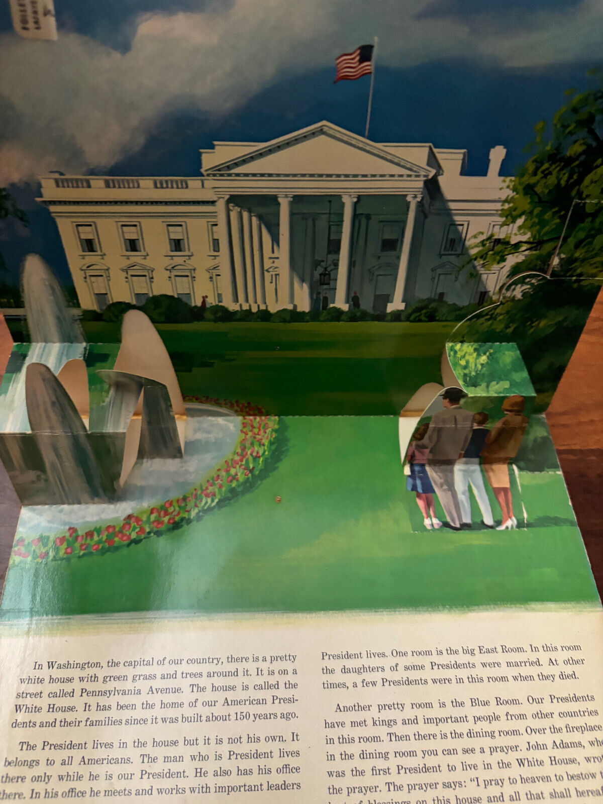 Living American Stories - Washington DC - Children's Pop Up Book