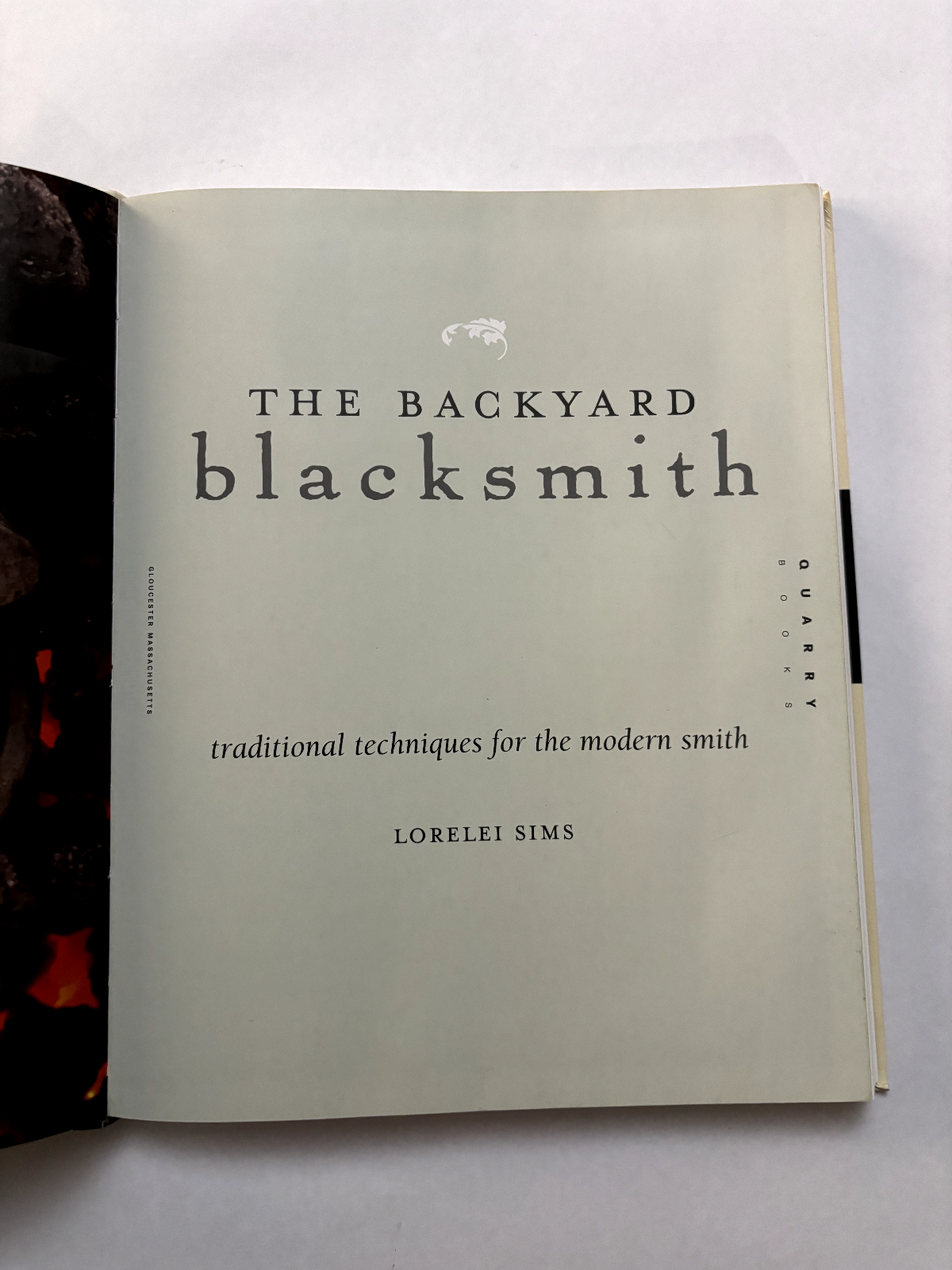 Lorelei Sims The Backyard Blacksmith (Paperback)