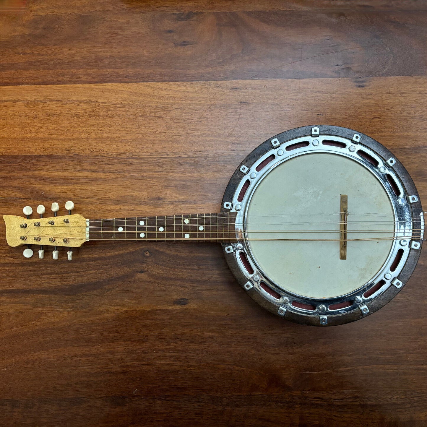 1940’s Banjo Mandolin in fully restored condition with original case