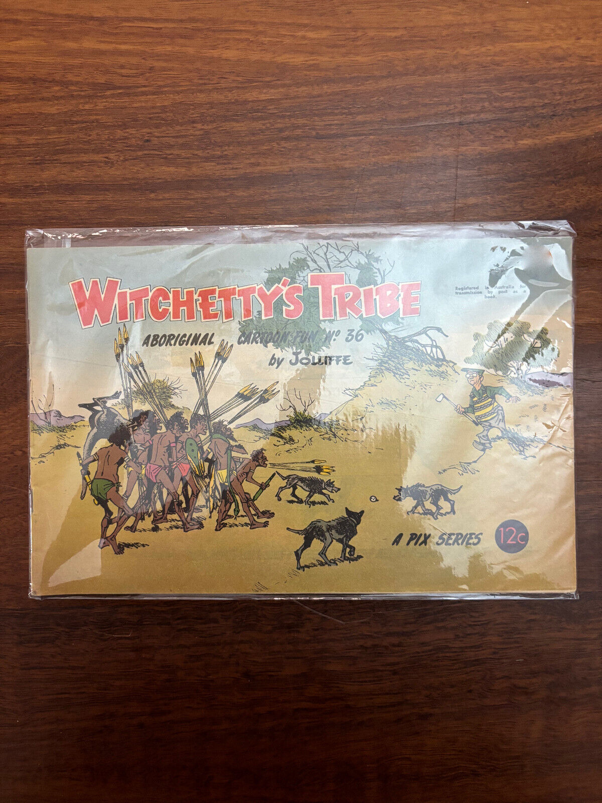 Witchetty's Tribe Aboriginal cartoon fun No 36 by Eric Jolliffe comic book