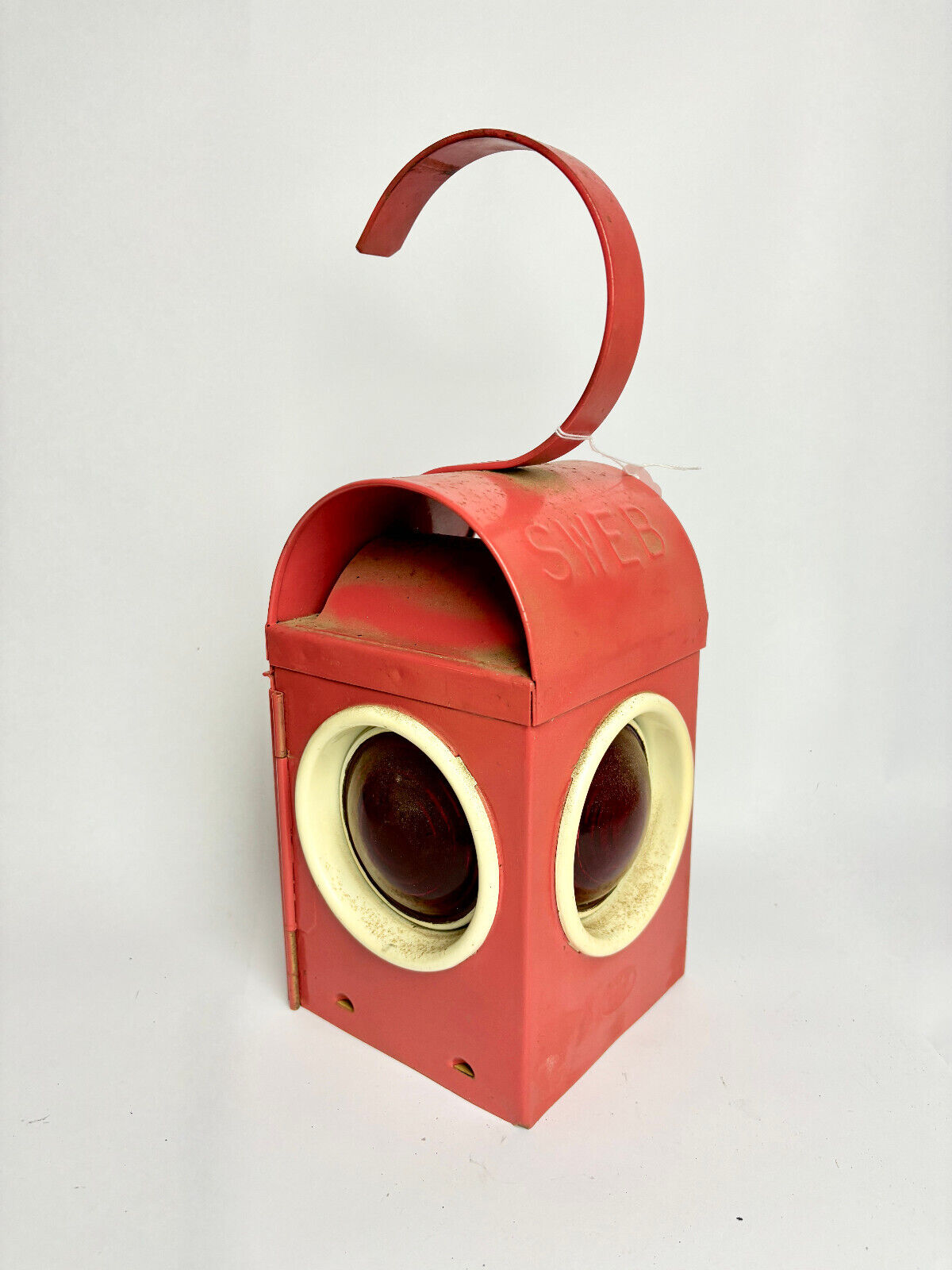 Vintage Red Railway Lantern