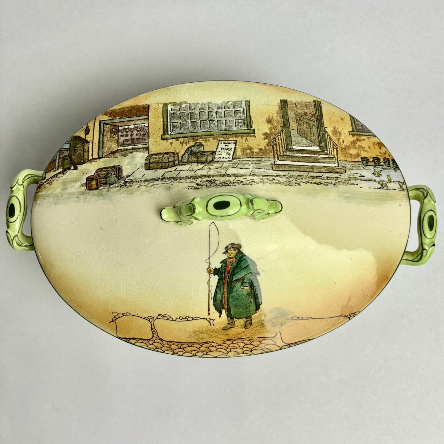Royal Doulton Dickens Ware Tureen Bill Sykes Mr Squeers