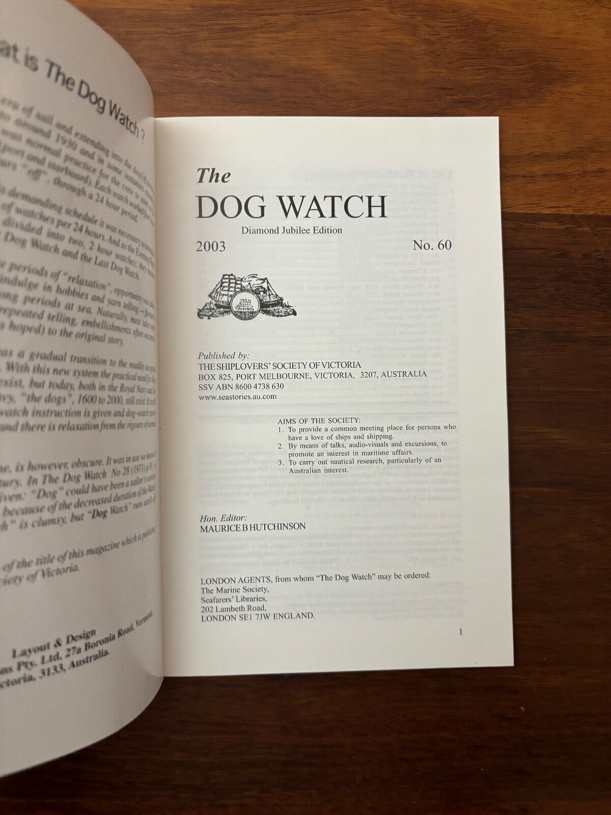 The Dog Watch: A Selection of Sea Stories No.60