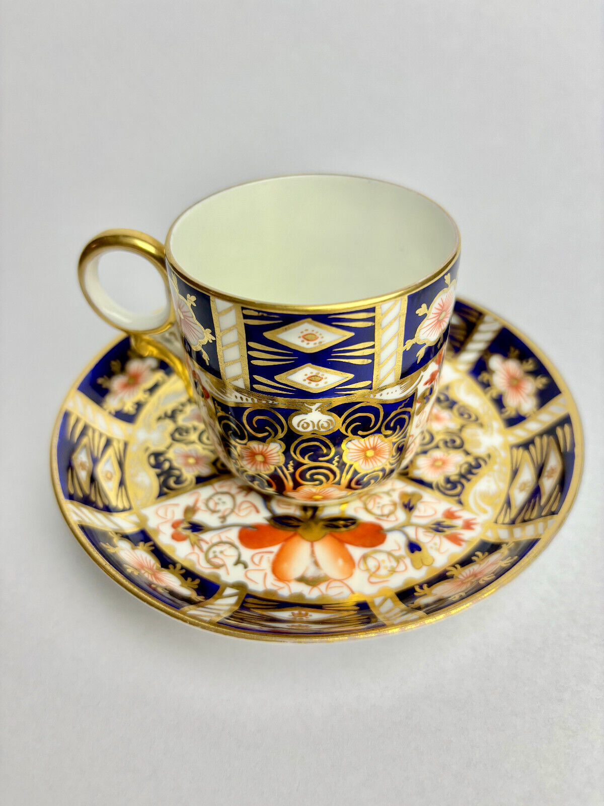 Royal Crown Derby England Duo Teacup and Saucer 2451