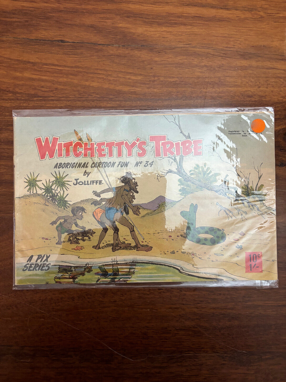 Witchetty's Tribe cartoon fun No 34 by Eric Jolliffe comic book