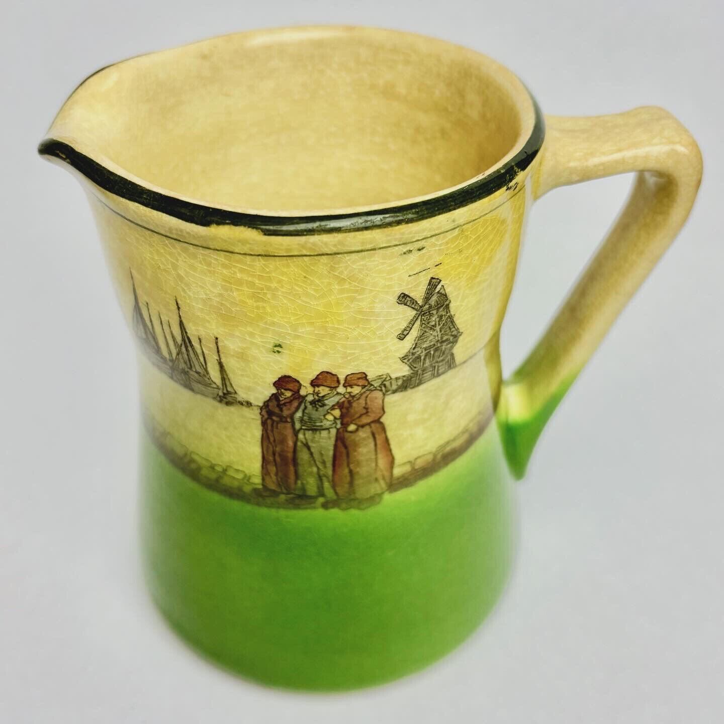 Royal Doulton Dutch A Harlem Milk Jug D1886 Seriesware Charles Noke 14cm