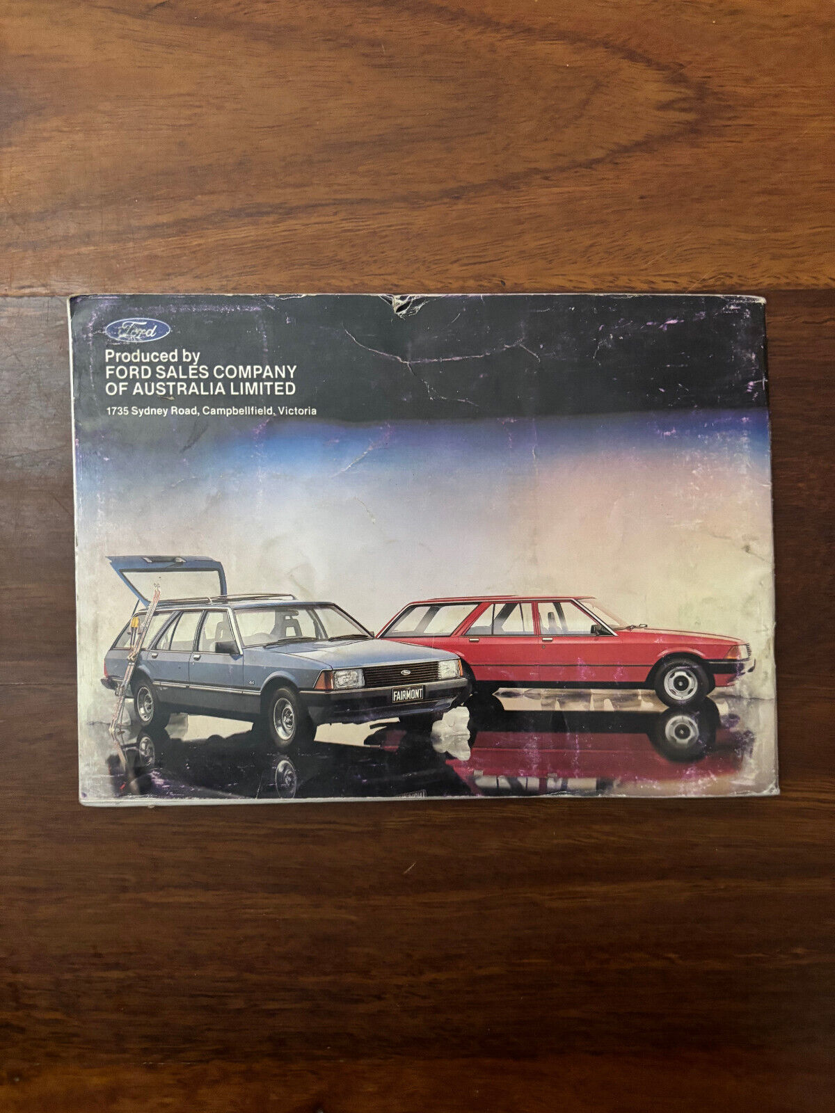 Ford Xd Warranty and Maintenance Book Falcon, Fairmont, Fairmont Ghia