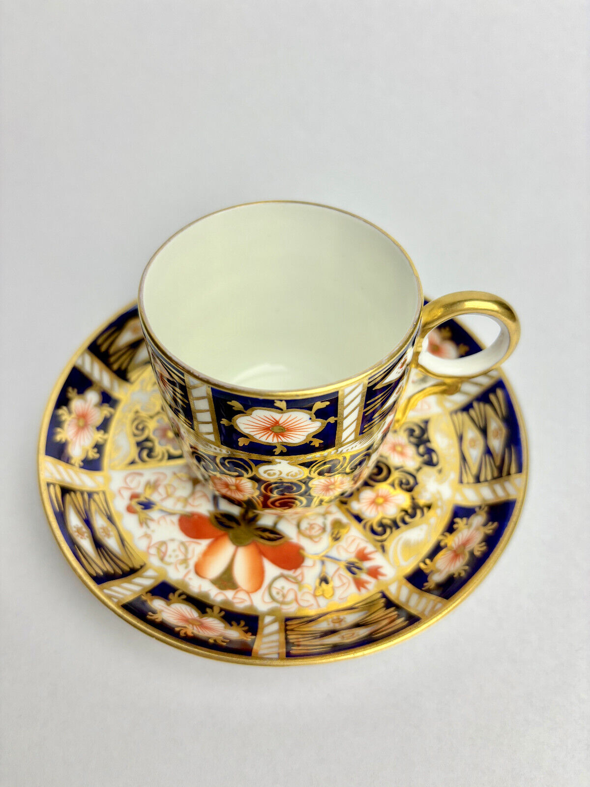Royal Crown Derby England Duo Teacup and Saucer 2451