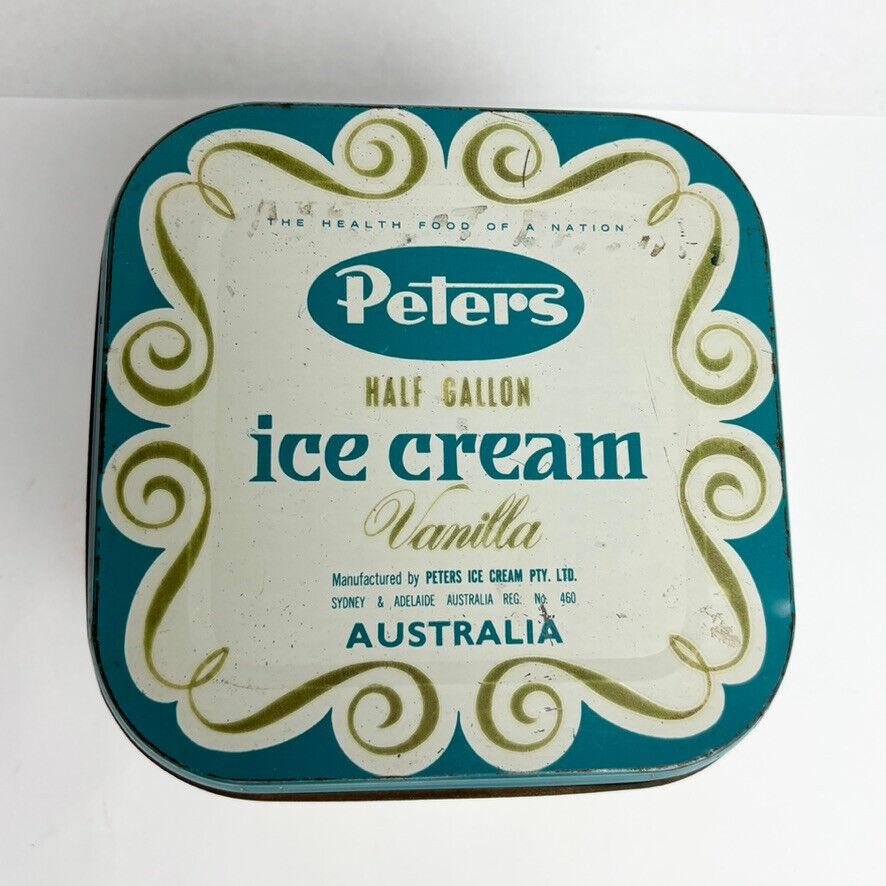 Vintage Peters Ice Cream Tin