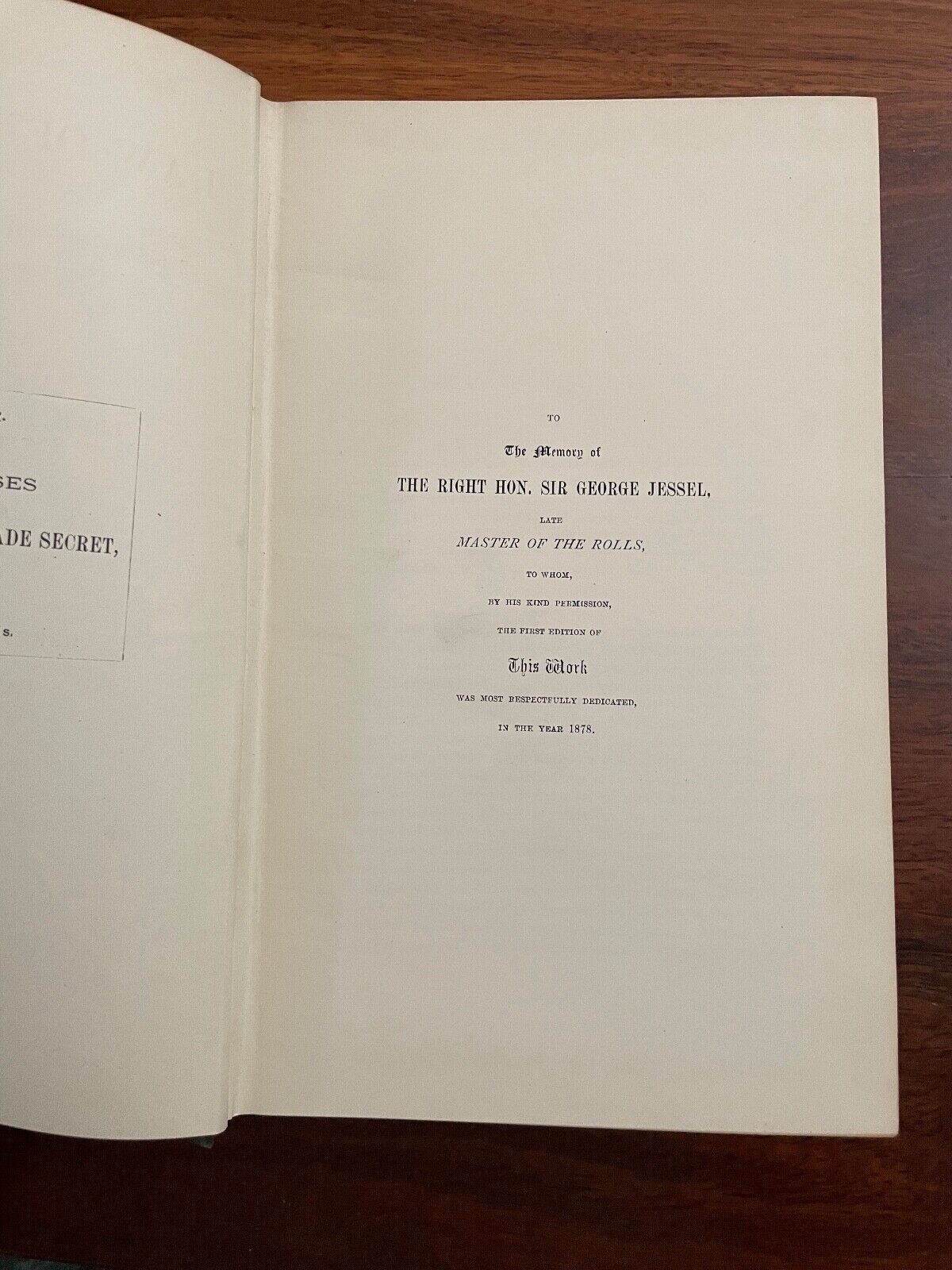 Sebastian's Law of Trade Marks Fifth Edition (Hardcover, 1911)