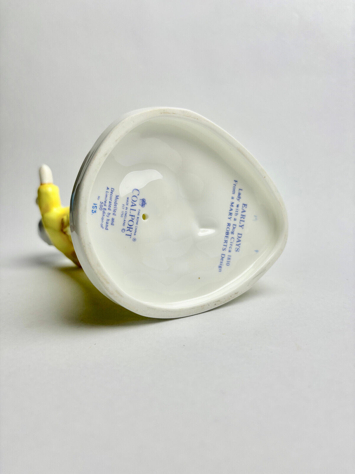 Coalport Early Days Lady with a Dog 157/500