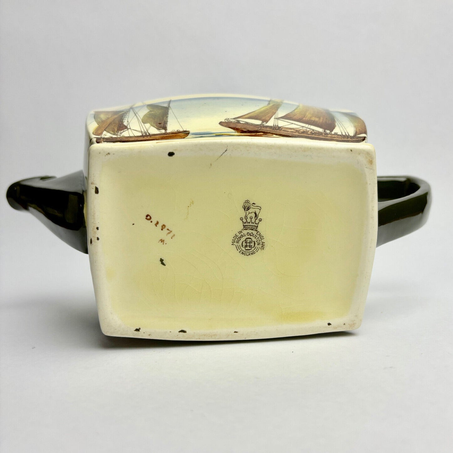 Royal Doulton Series Ware Sailboats Teapot