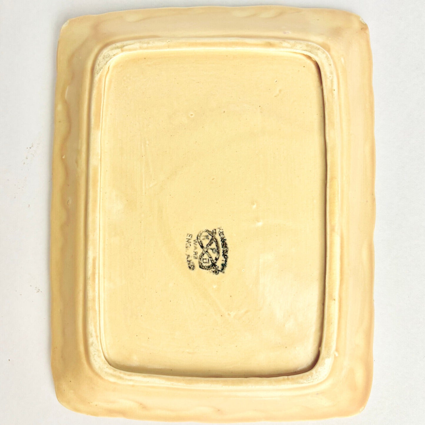 Kensington Ware Majolica Cheese Dish and Cover