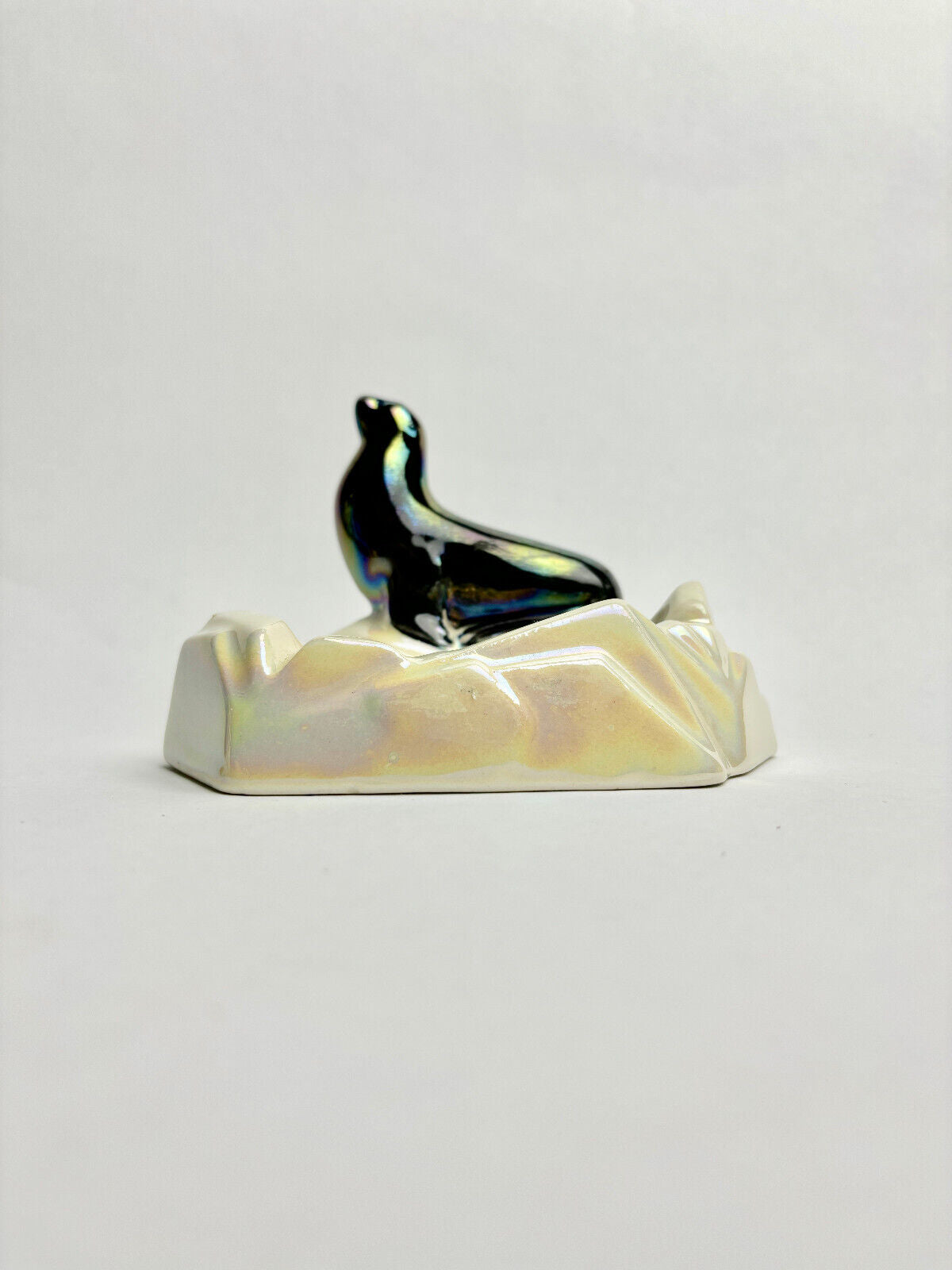 Vintage Australian Wembley Ware - Seal On Iceberg Ashtray