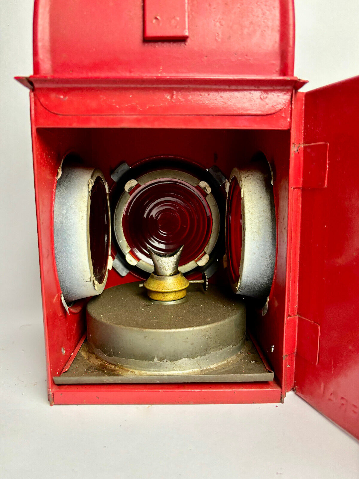 Vintage Red Railway Lantern (extra large)