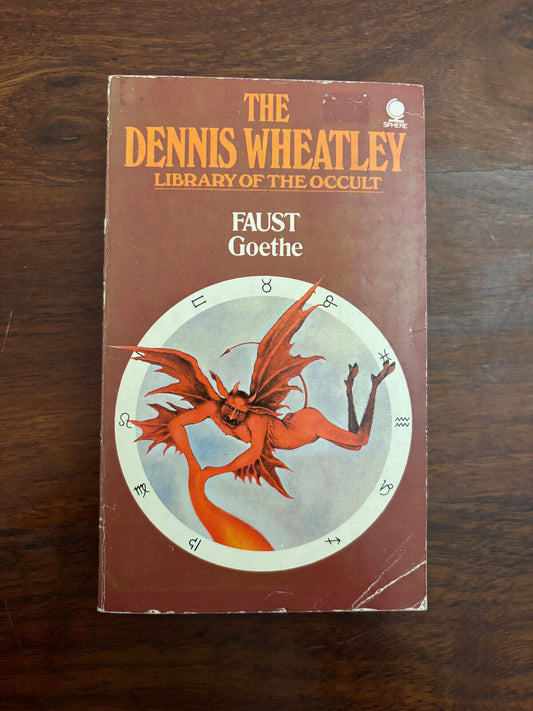 Dennis Wheatley Library Of The Occult  Faust Goethe Demon Posession