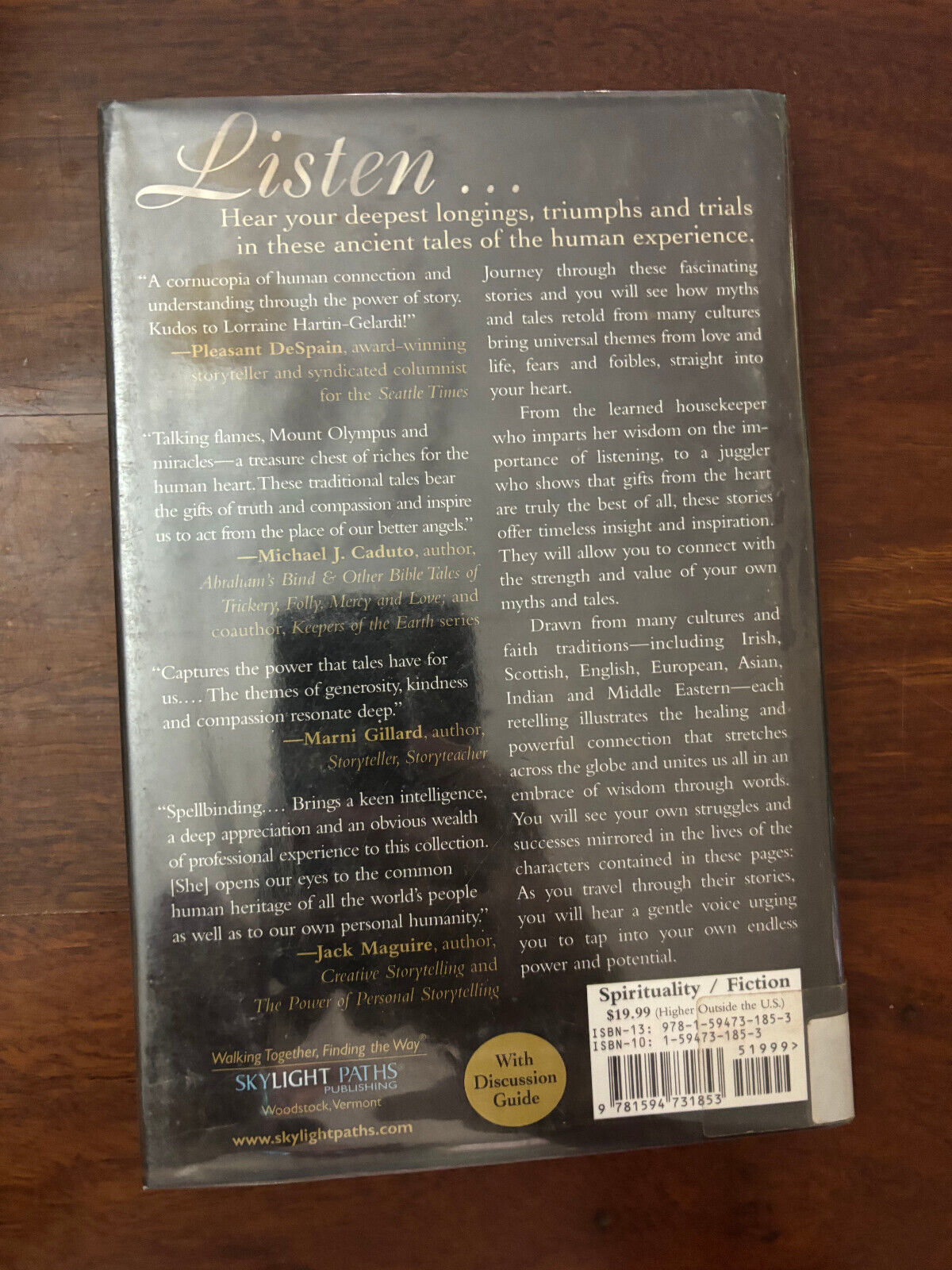 Wisdom in the Telling: Finding Inspiration and Grace in Traditional Folktales an