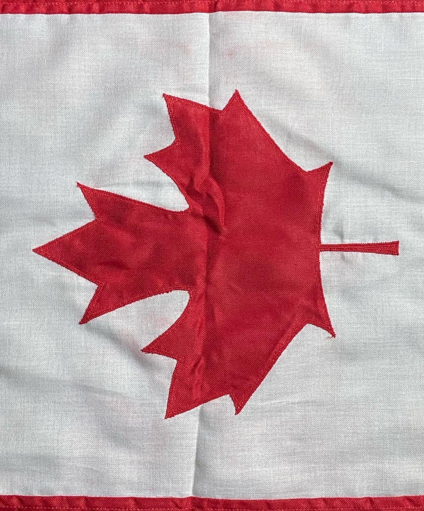 Sewn Canadian Flag (medium-size)