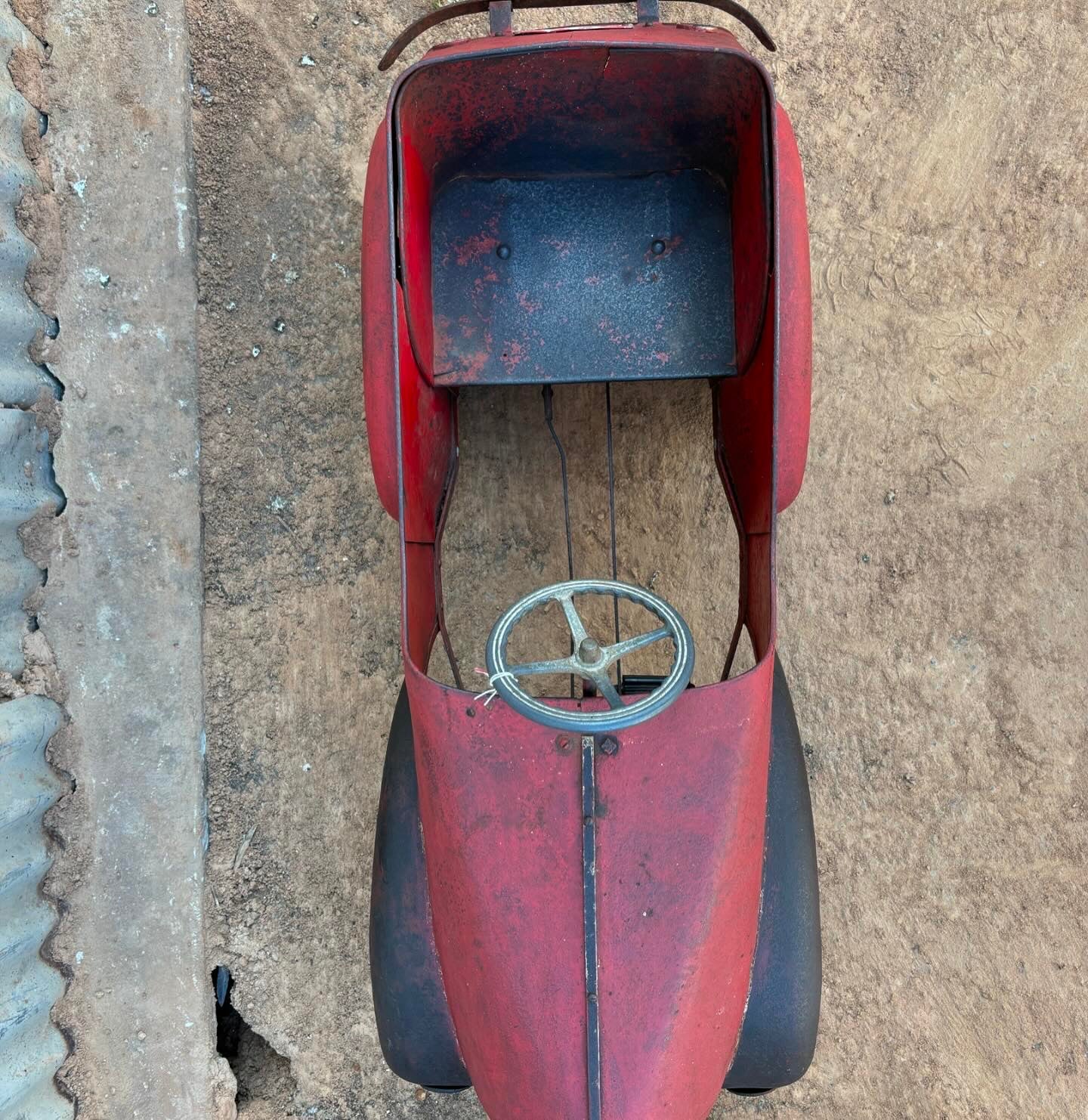Vintage Australian Cyclops Pedal Car
