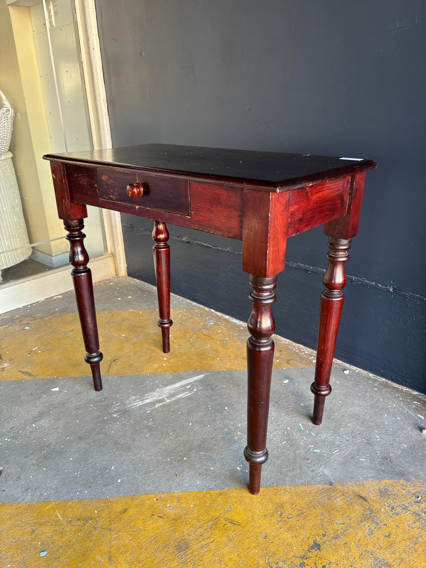 Small Antique Mahogany Hall Table