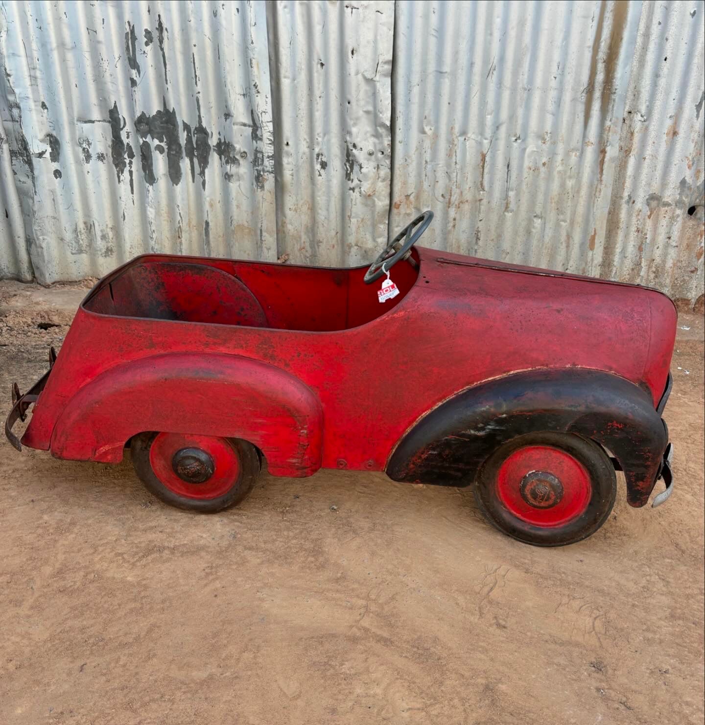 Vintage Australian Cyclops Pedal Car