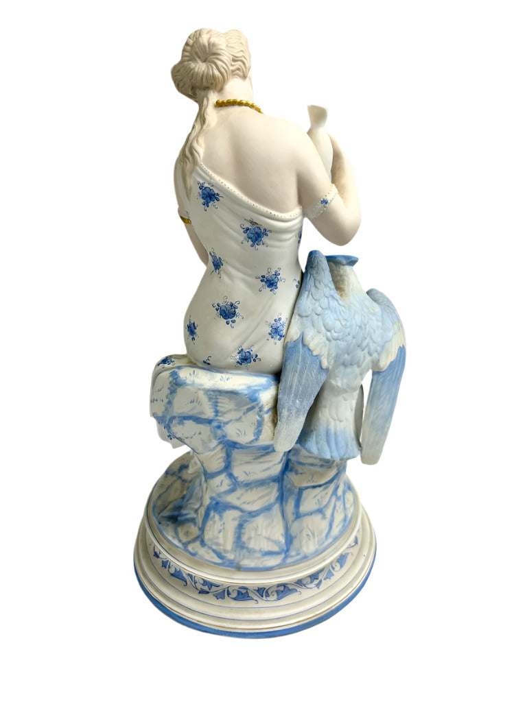 Old Paris Porcelain Neoclassical Goddess Figurine