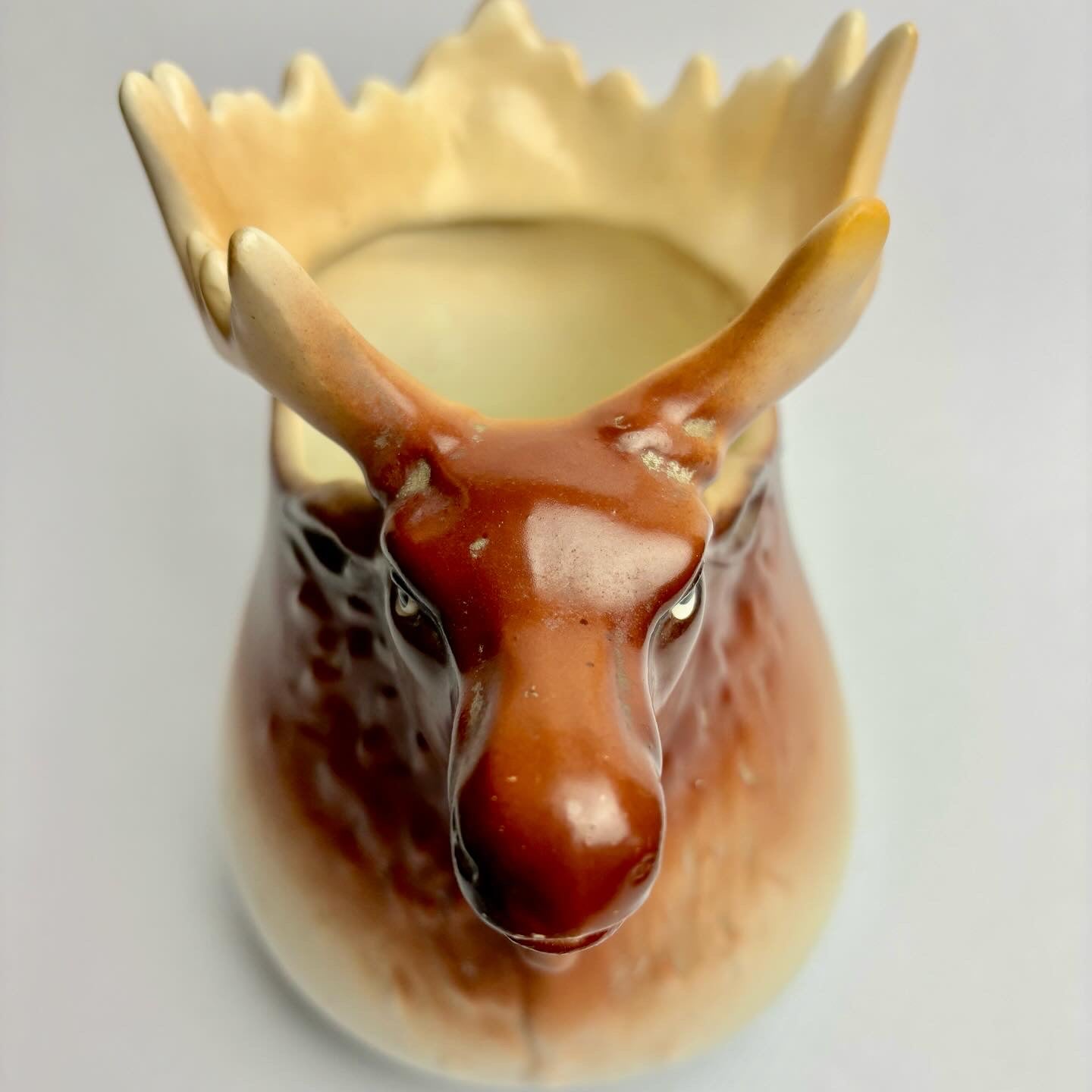 XL Antique Moose Pitcher
