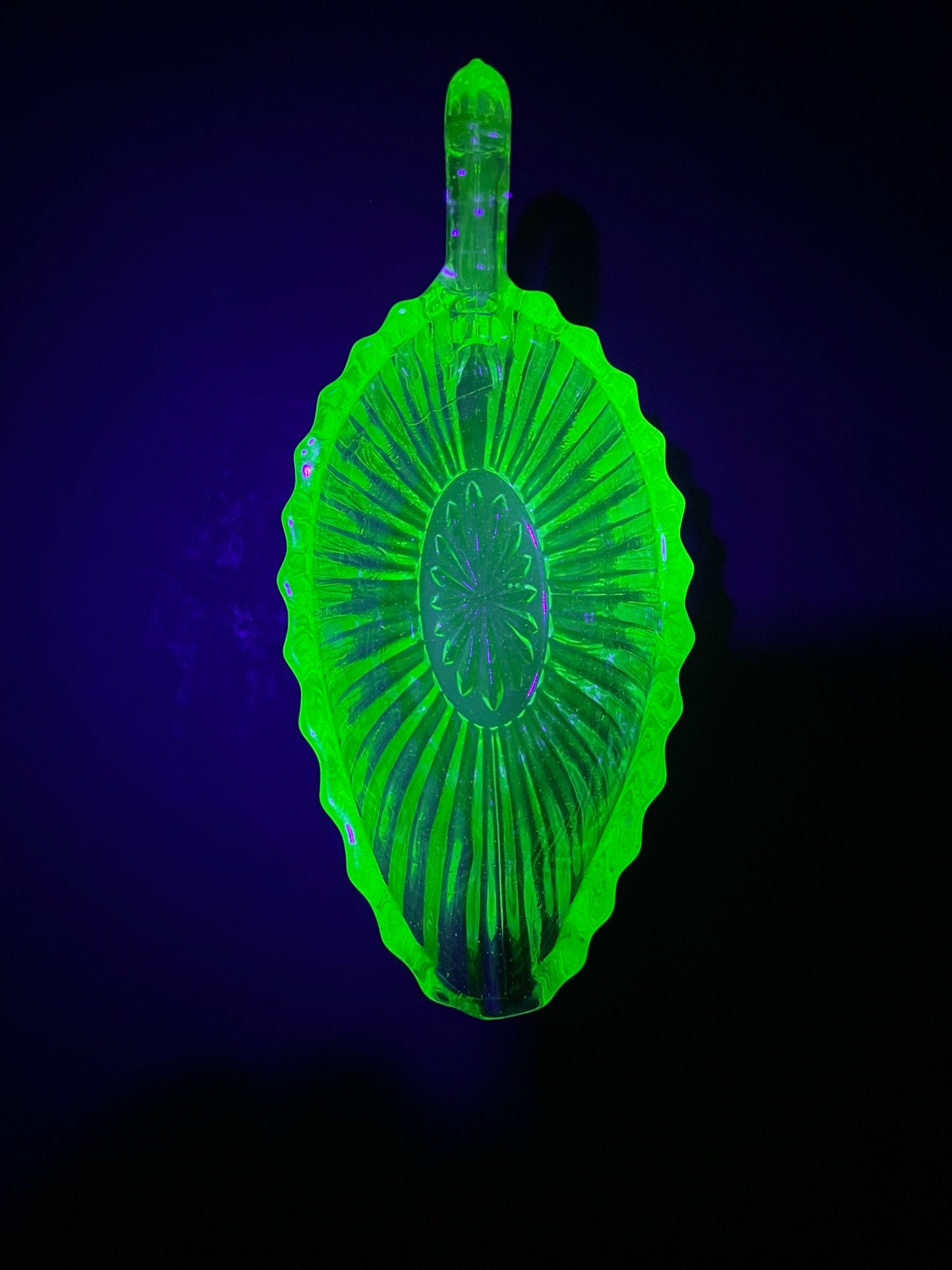 Small Uranium Glass Jug