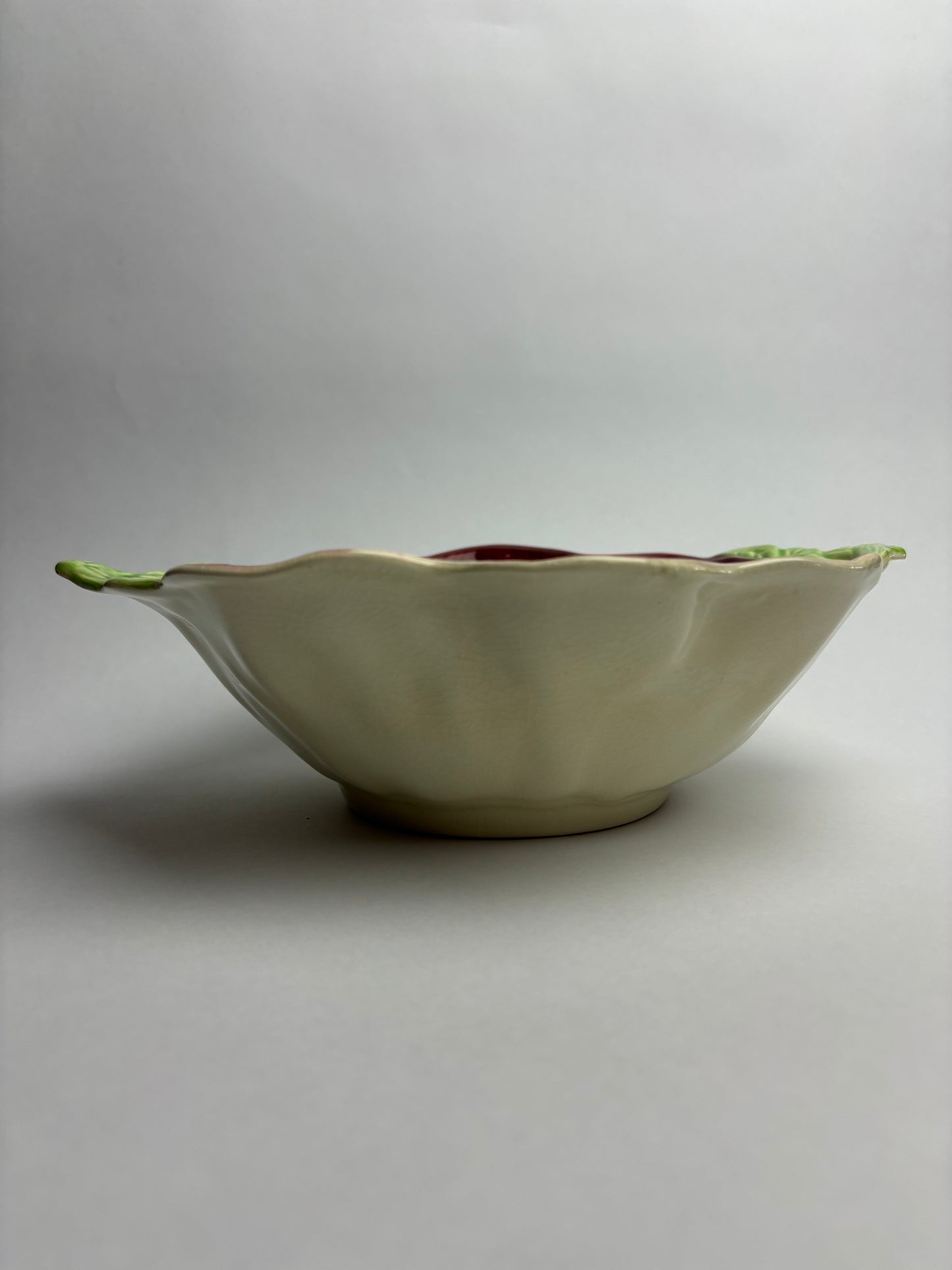 Anemone Majolica Bowl by Shorter & Son