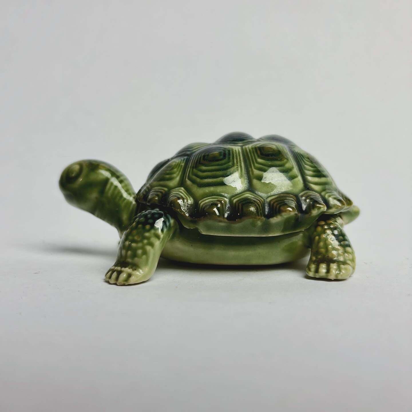 Turtle Trinket Box by Wade Pottery