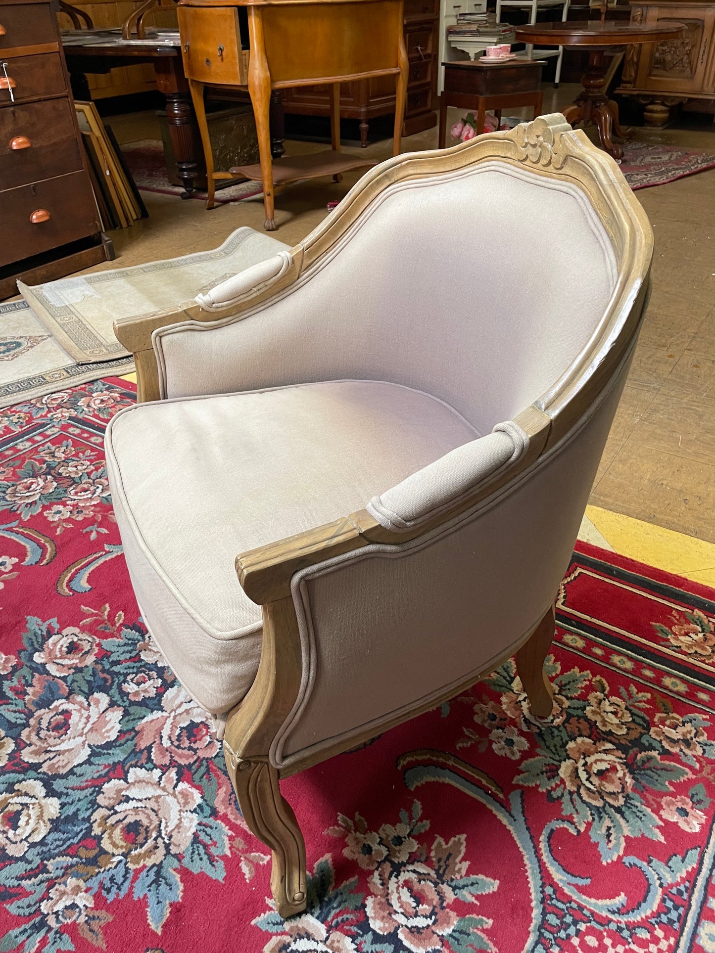 French tub chair