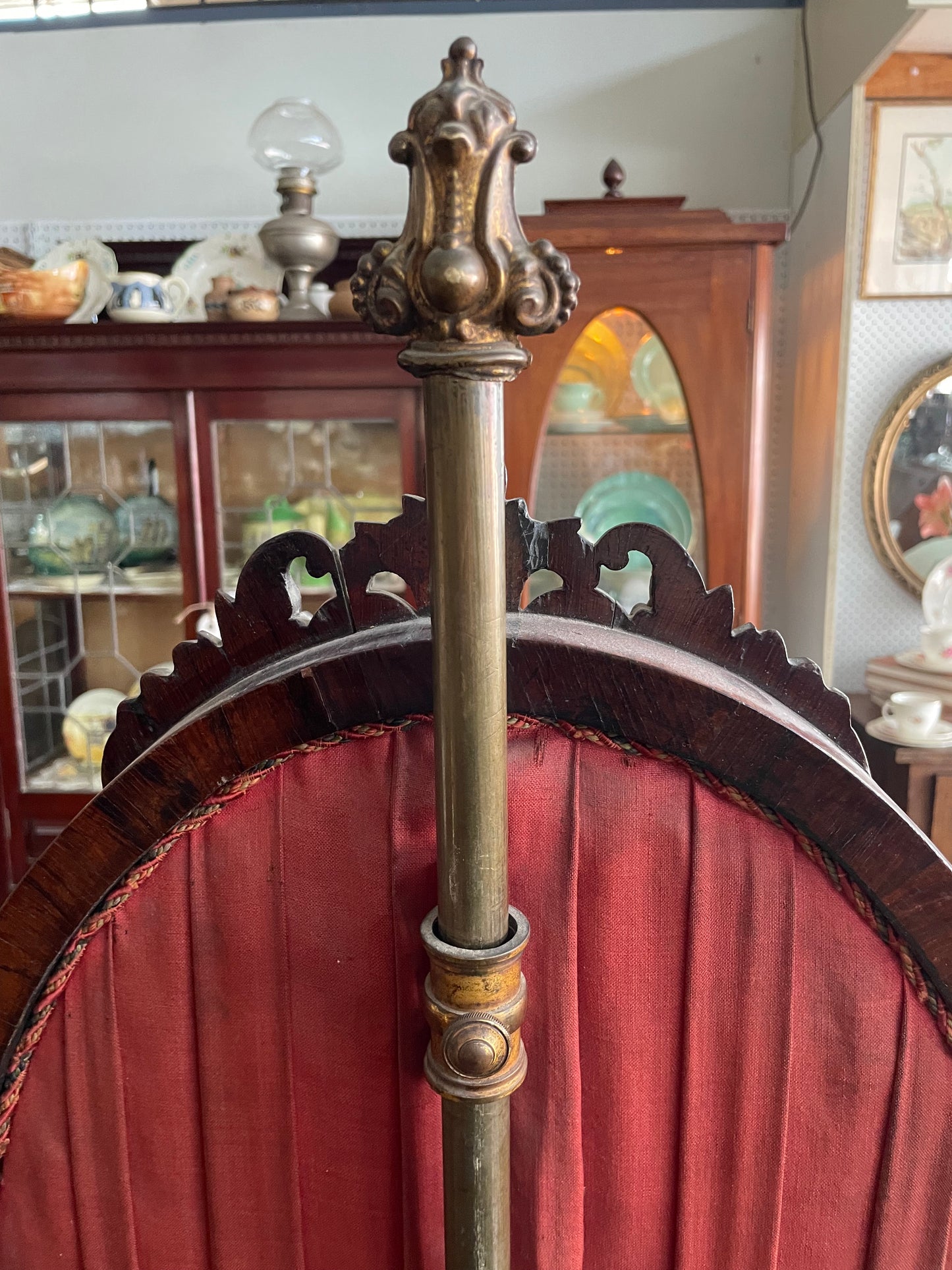 Victorian Pole Screen