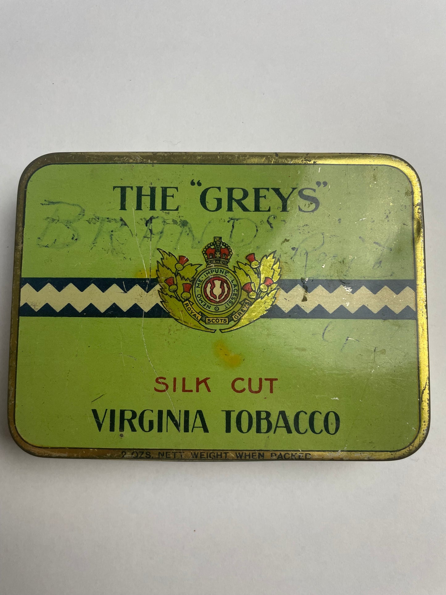 "The Greys" Silk Cut Virignia Tobacco Tin