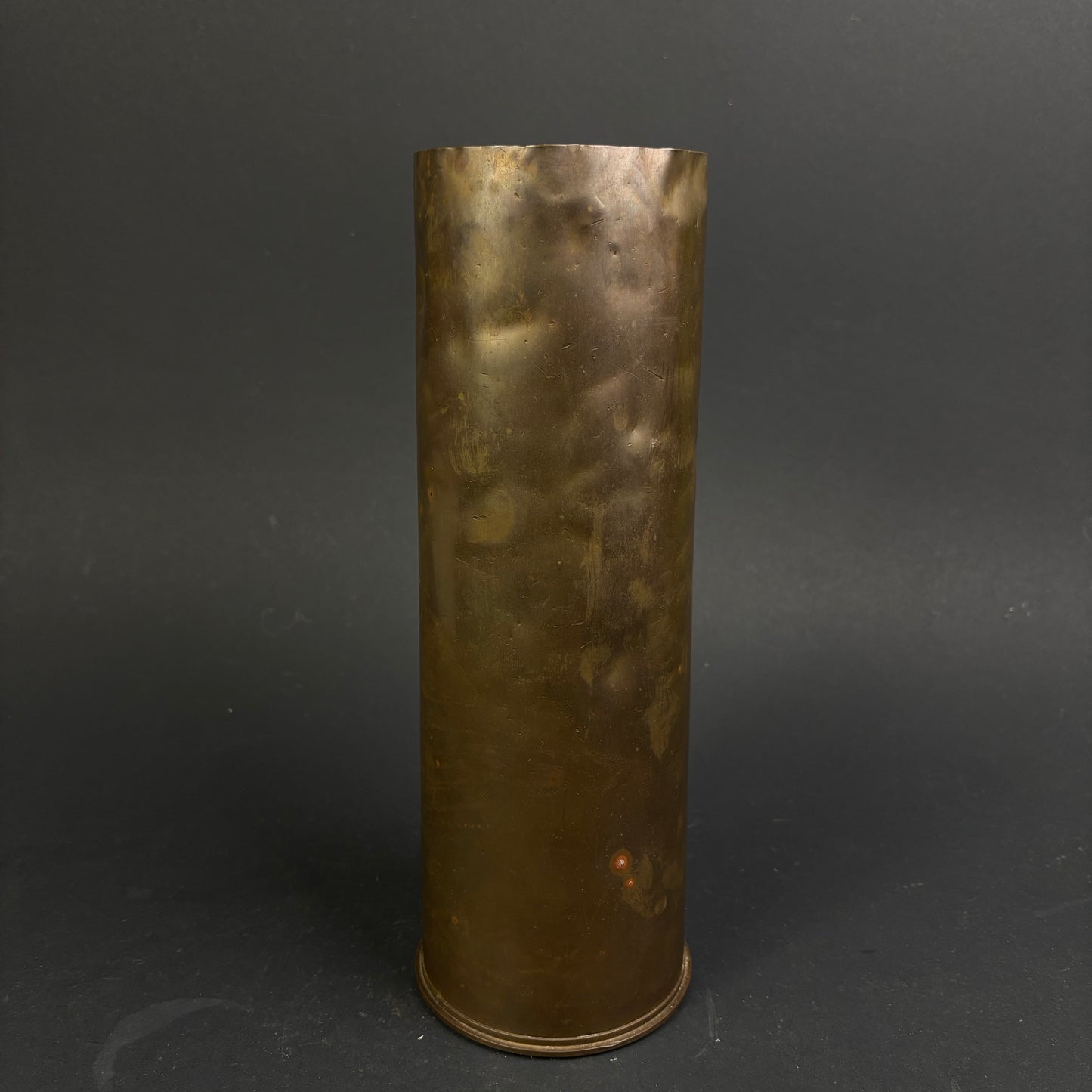 WWII 25 Pounder Brass Shell Case Trench Art Vase – 1942 MK II – 30cm