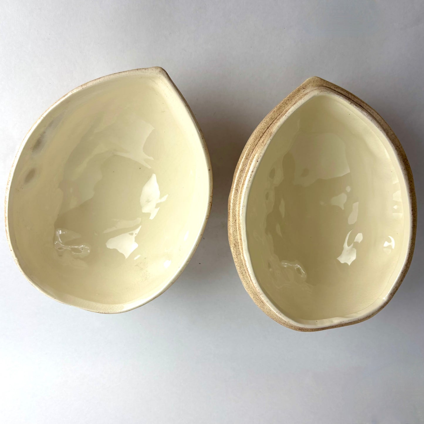 Large Ceramic Nut Shell