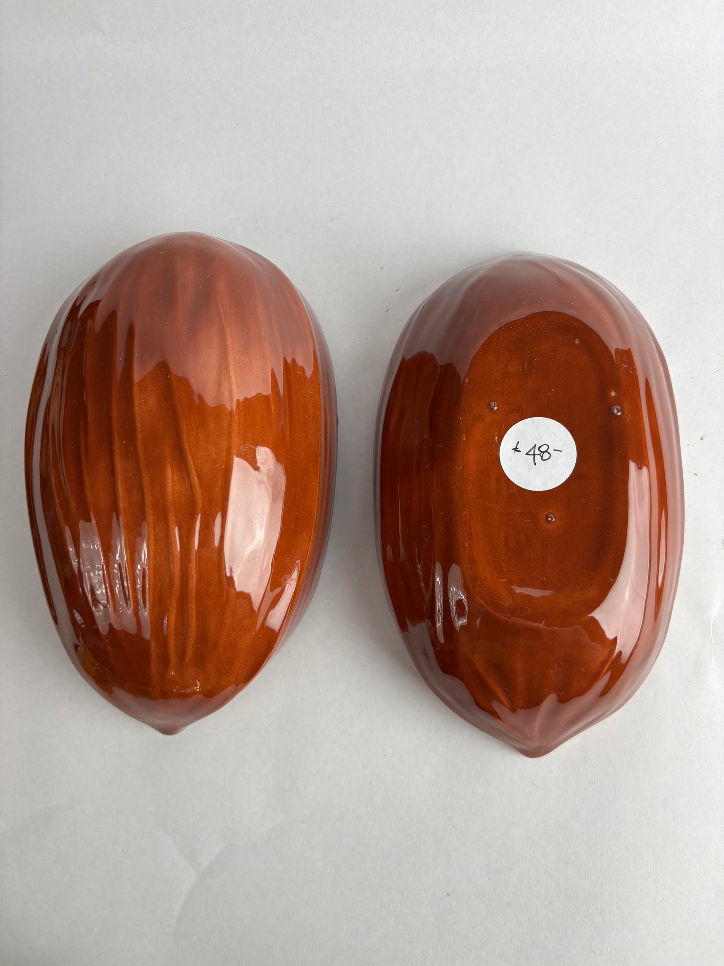 Large Ceramic Nut Shell