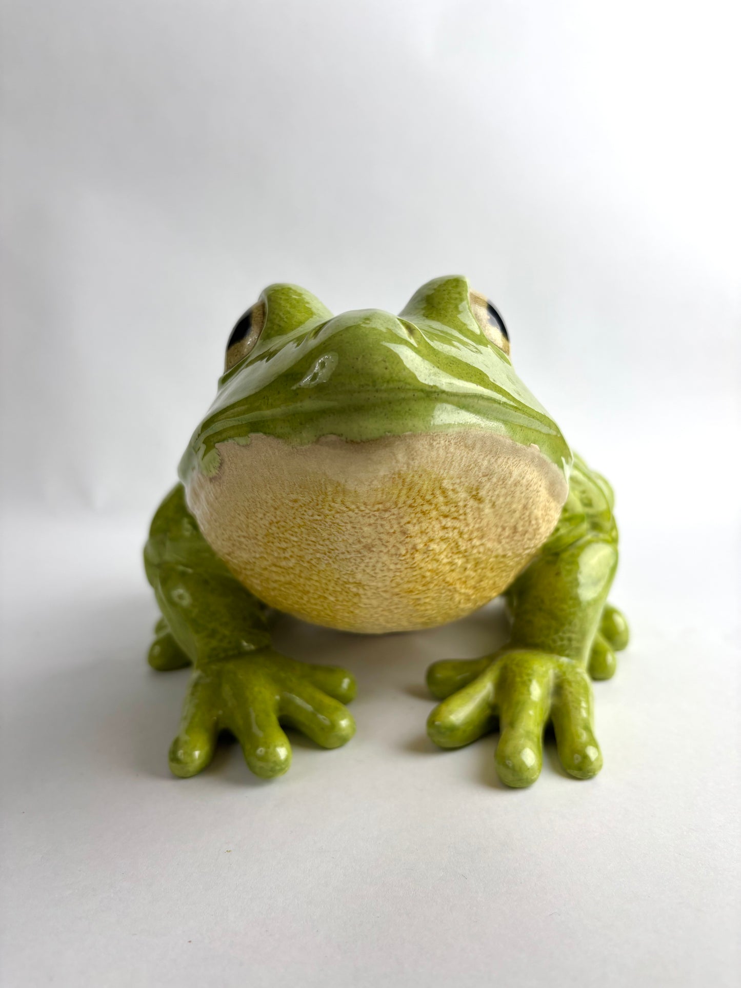 Large Ceramic Frog