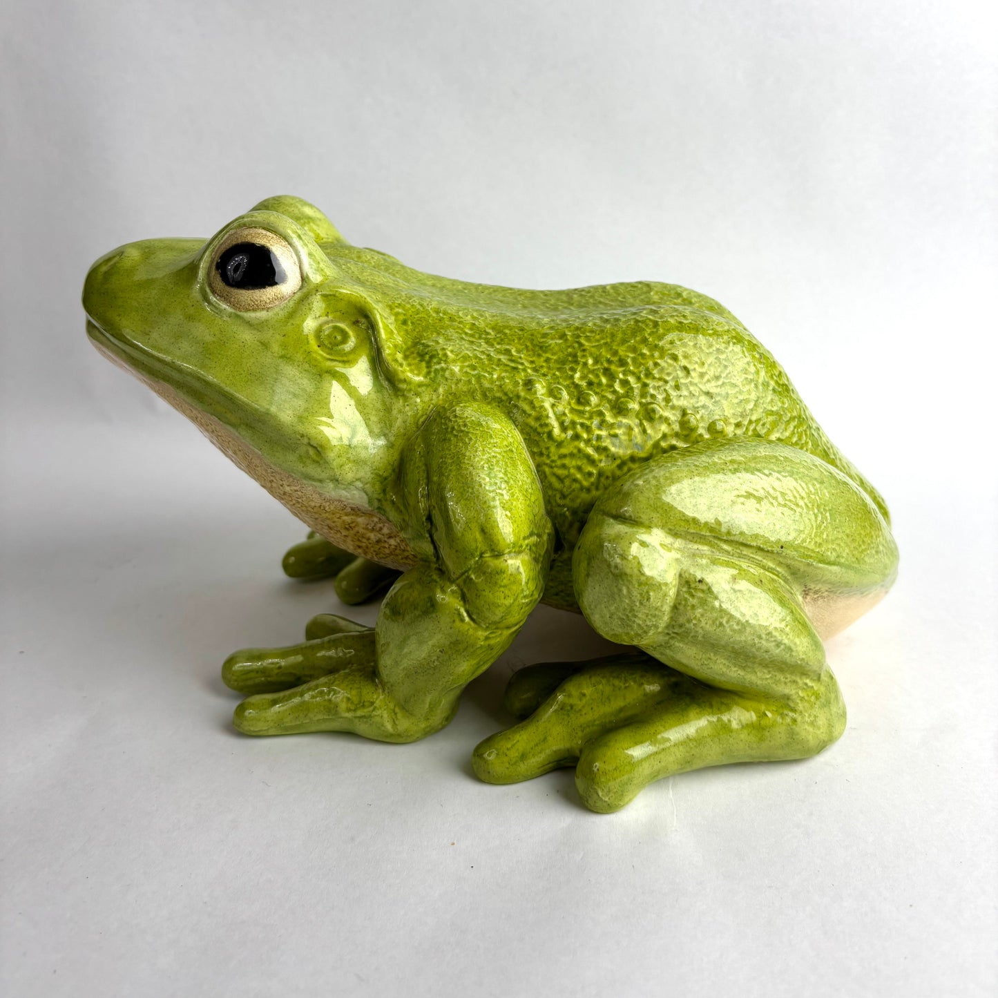 Large Ceramic Frog