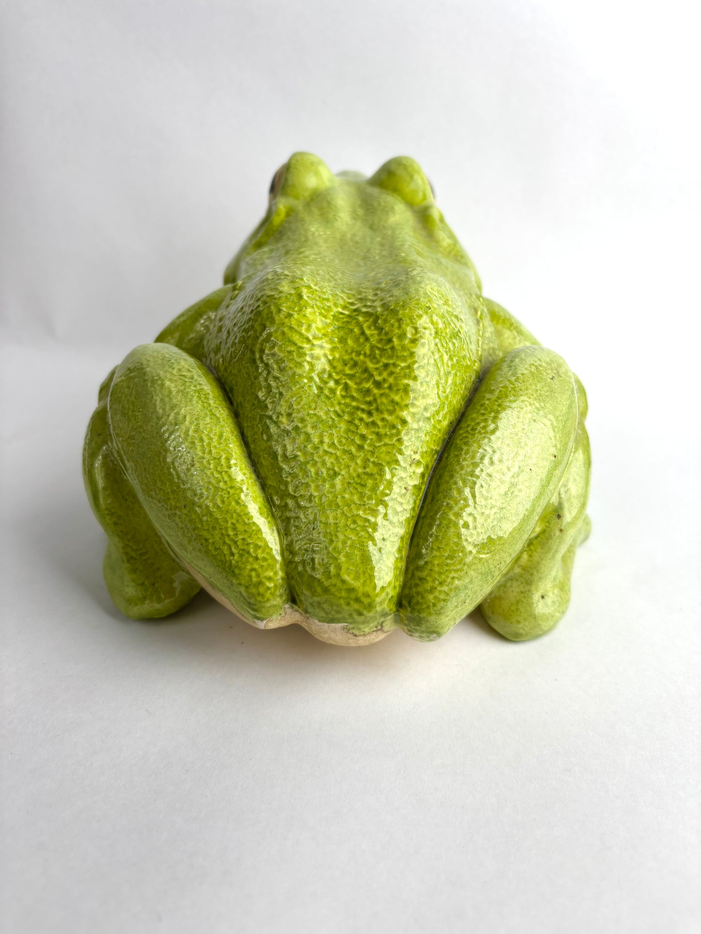Large Ceramic Frog