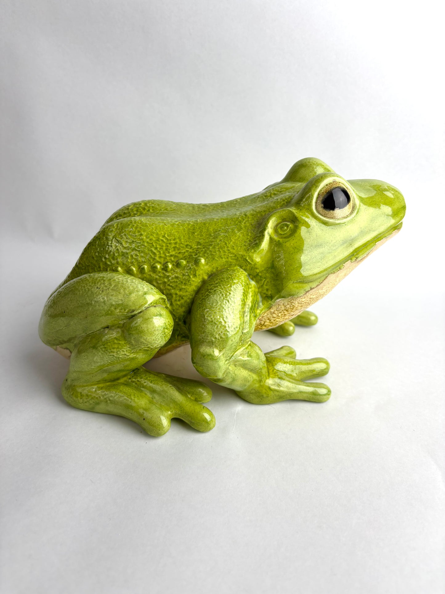 Large Ceramic Frog