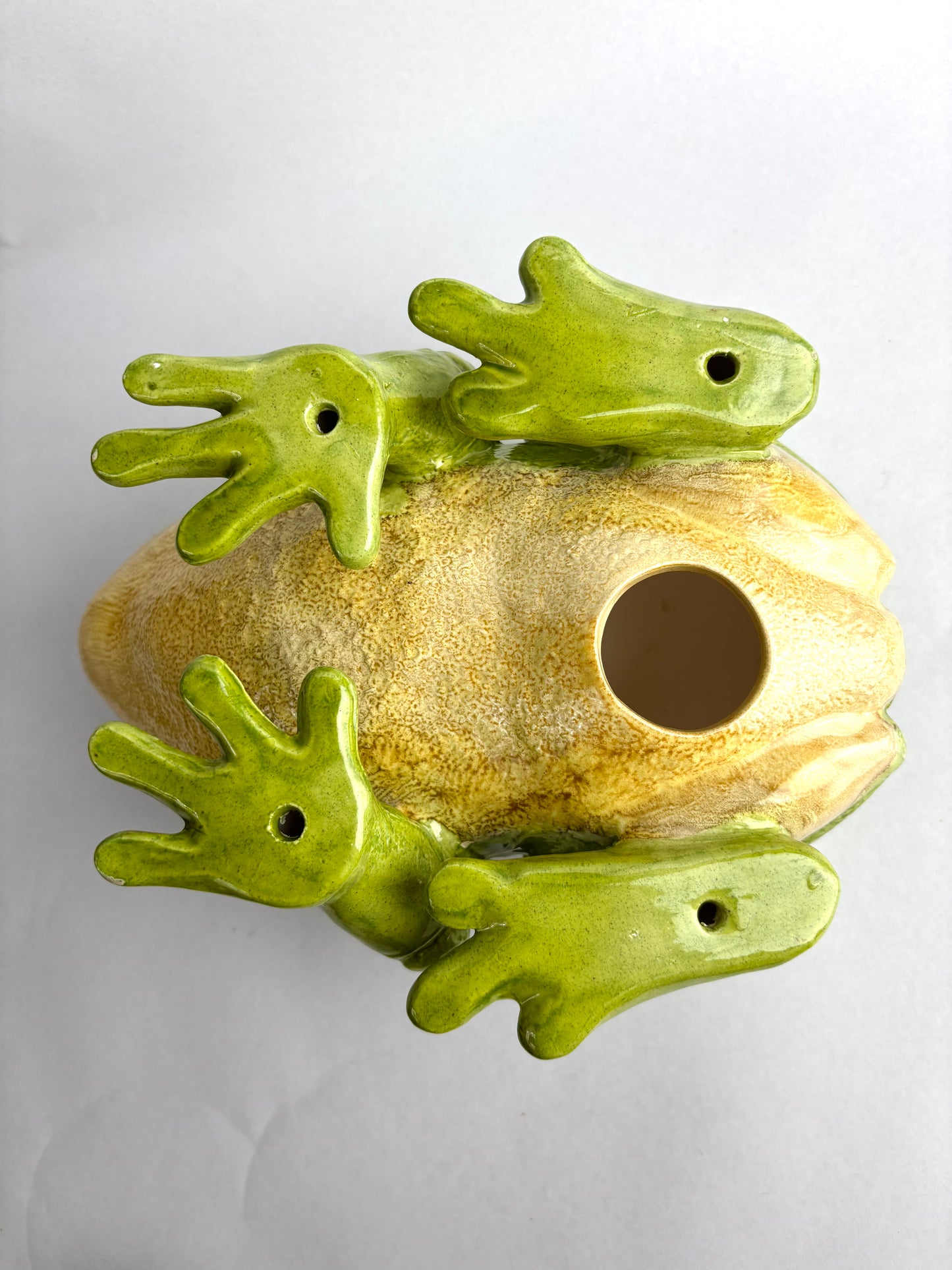 Large Ceramic Frog