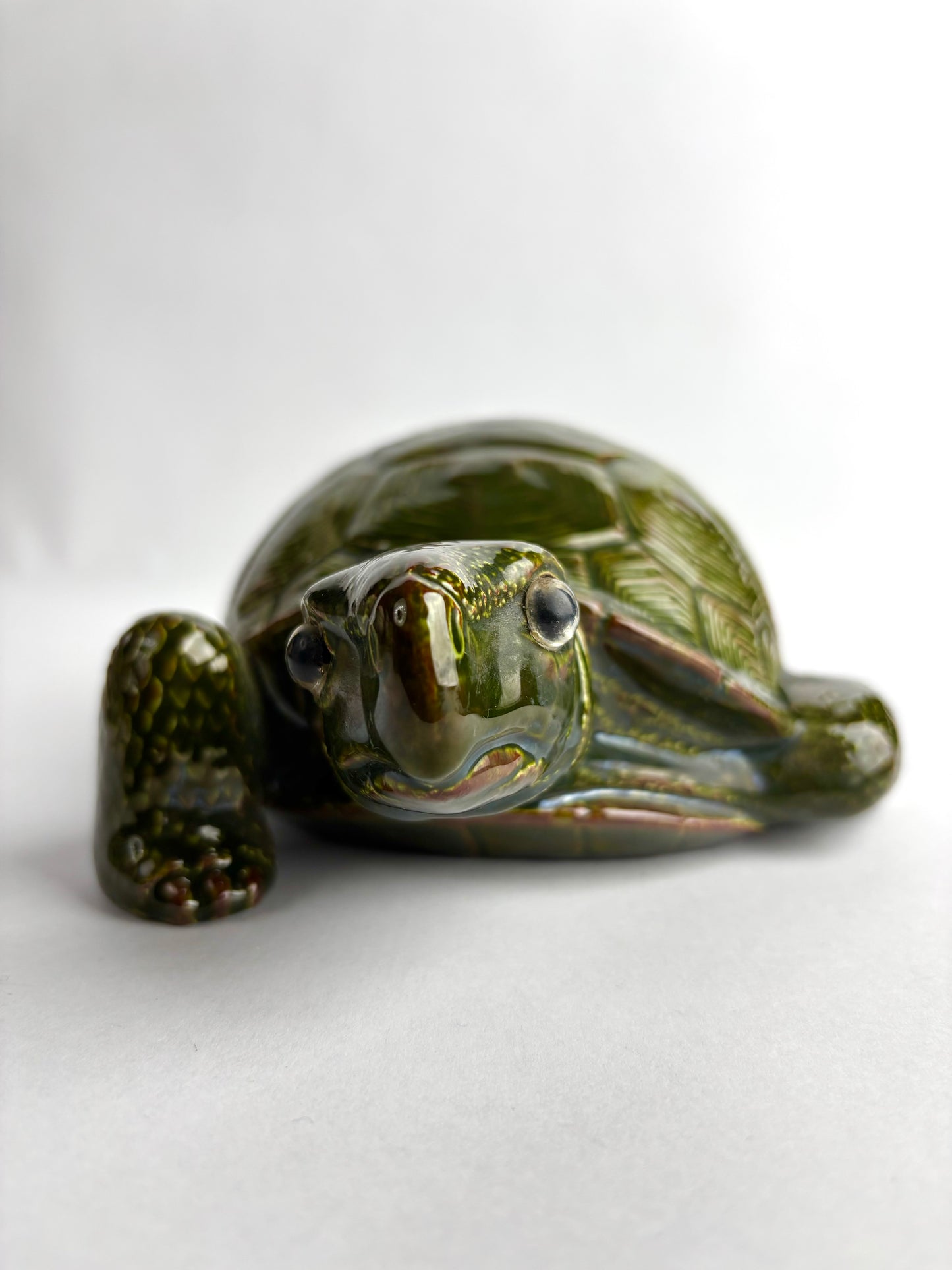 Glazed Ceramic Turtle
